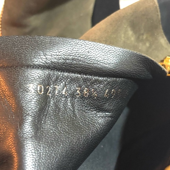 Giuseppe Zanotti green suede sandals - Picture 12 of 12